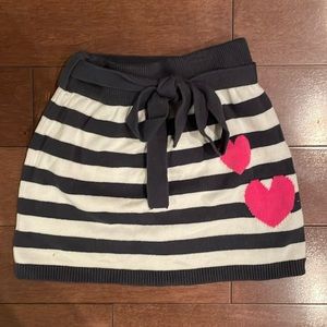 Old Navy Knit Skirt with Hearts